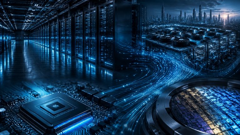 The Specter of Computing Power: AI Hegemony, Physical Limits, and the Inevitability of Decentralization