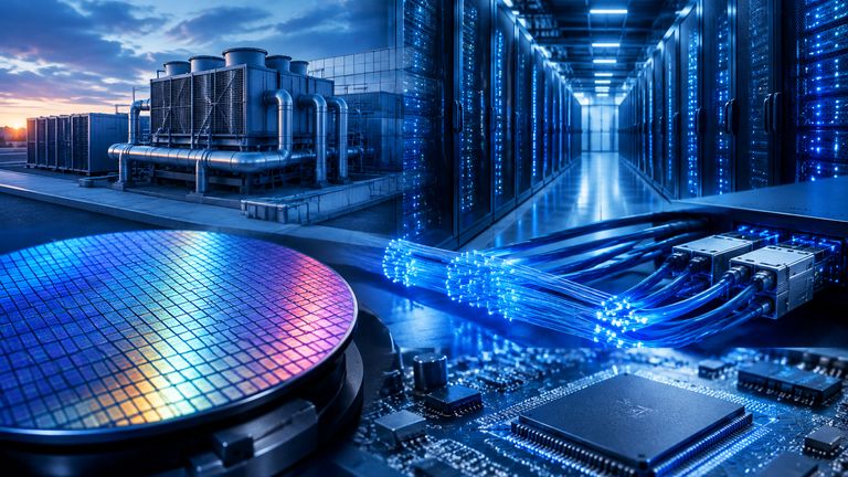 Chinese Listed Firms Pour Billions Into AI Data Centers, Optical Interconnect and Chip Funds